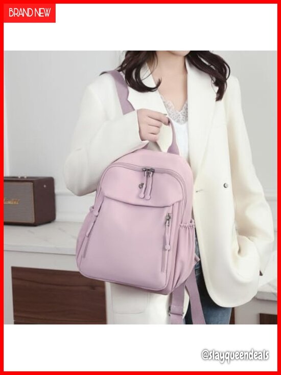 Mini Backpack for Women Anti Theft Nylon Lightweight Daypack main image 5